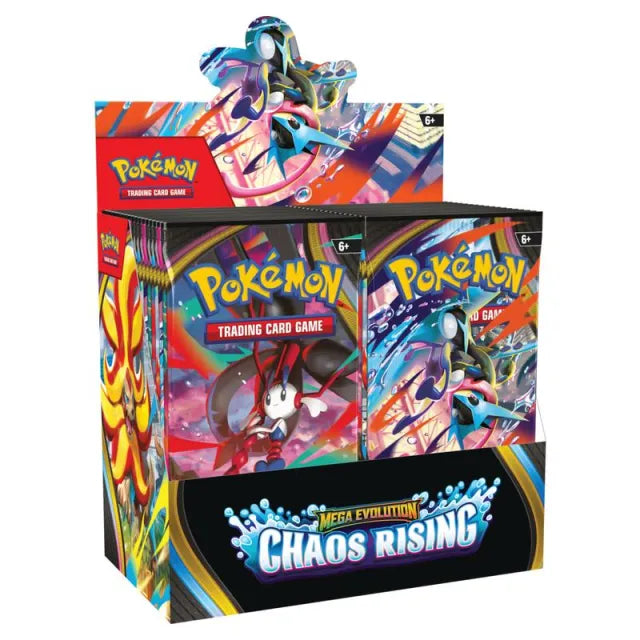 Pokemon Mega Evolution Chaos Rising Booster Box (36 Packs)