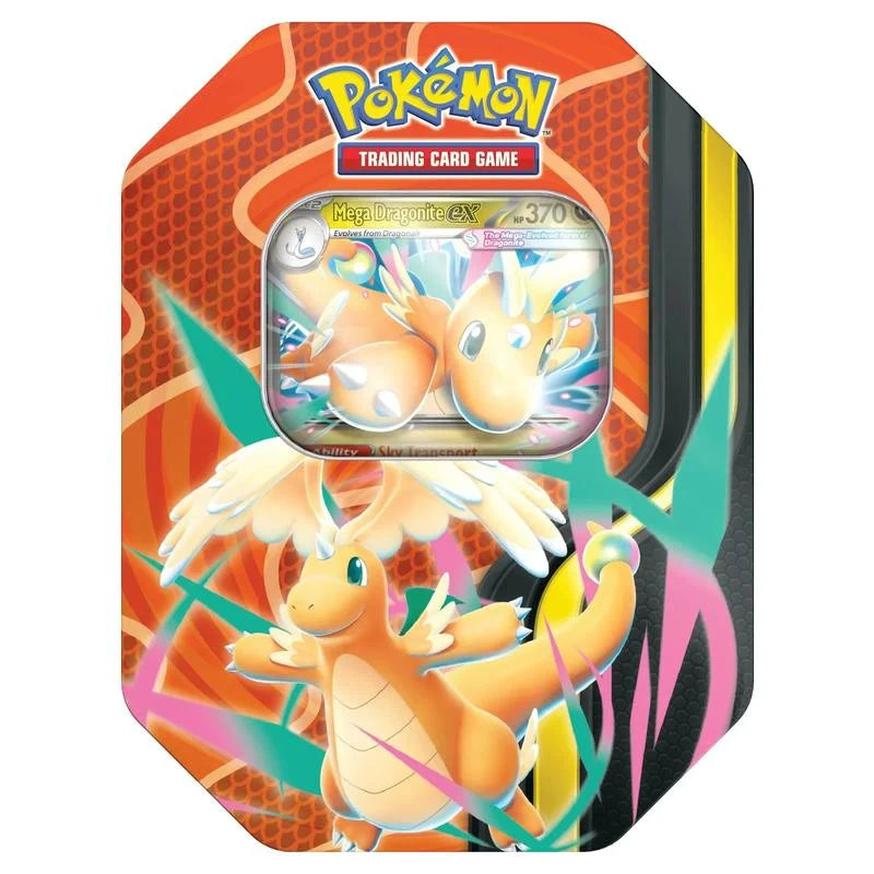 Pokemon Mega Forces Mega Dragonite EX Gift Tin
