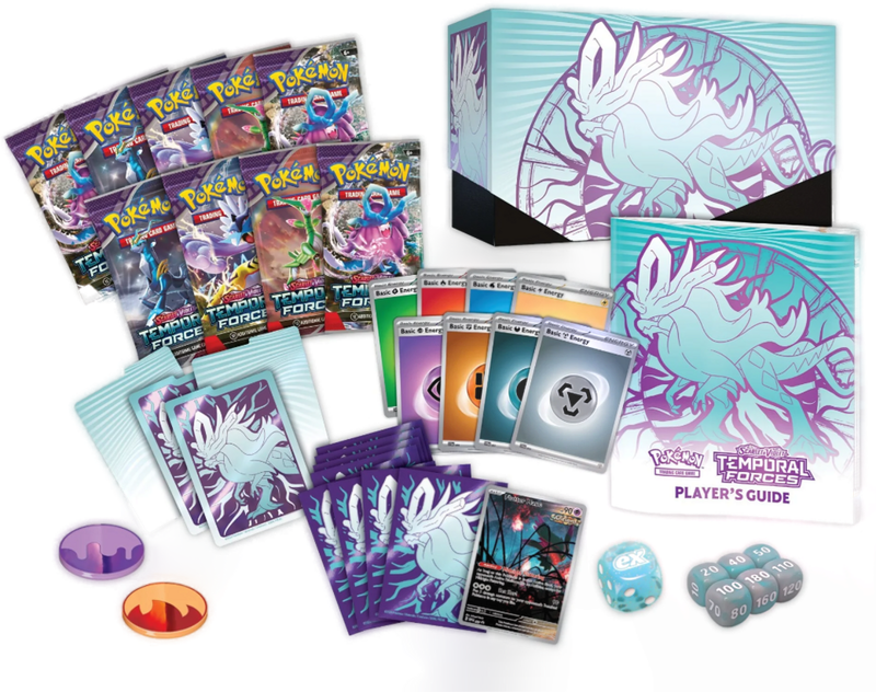 Pokemon Scarlet & Violet Temporal Forces: Elite Trainer Box (Blue)
