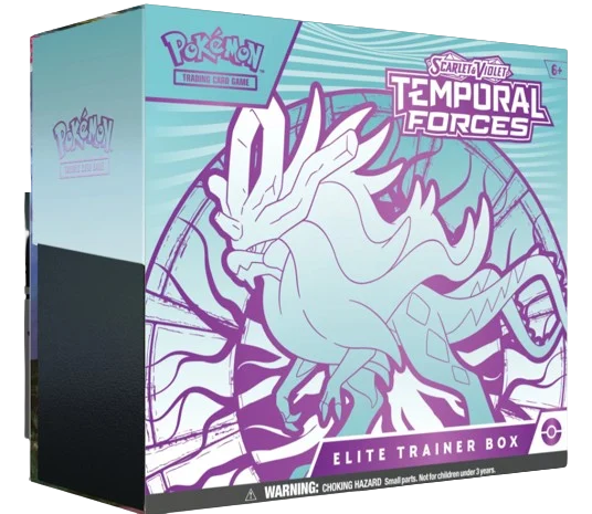 Pokemon Scarlet & Violet Temporal Forces: Elite Trainer Box (Blue)