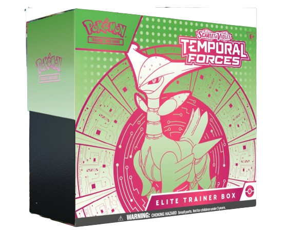 Pokemon Scarlet & Violet Temporal Forces: Elite Trainer Box (Green)