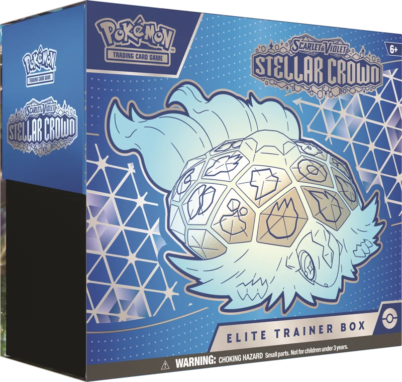Pokemon Scarlet & Violet Stellar Crown: Elite Trainer Box