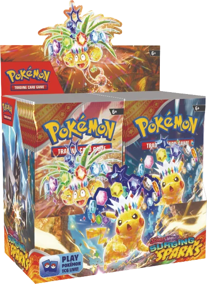 Pokemon Scarlet & Violet Surging Sparks: Booster Box (36 Packs)