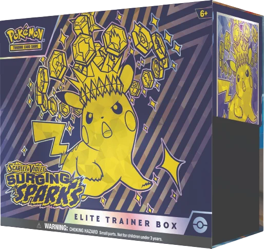 Pokemon Scarlet & Violet Surging Sparks: Elite Trainer Box