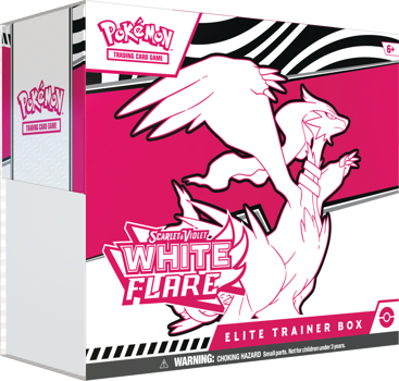 Pokemon Scarlet &amp; Violet White Flare Elite Trainer Box