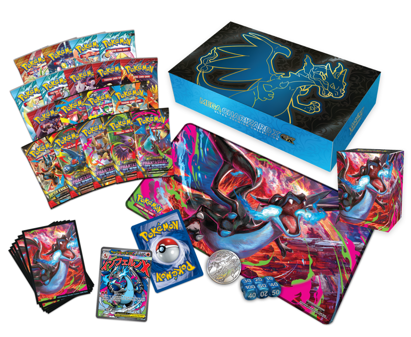 Pokemon Mega Charizard X EX Ultra Premium Collection