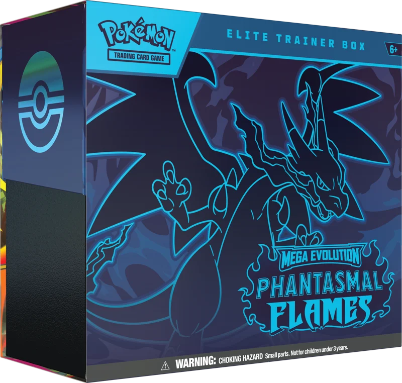 Pokemon Mega Evolution Phantasmal Flames Elite Trainer Box