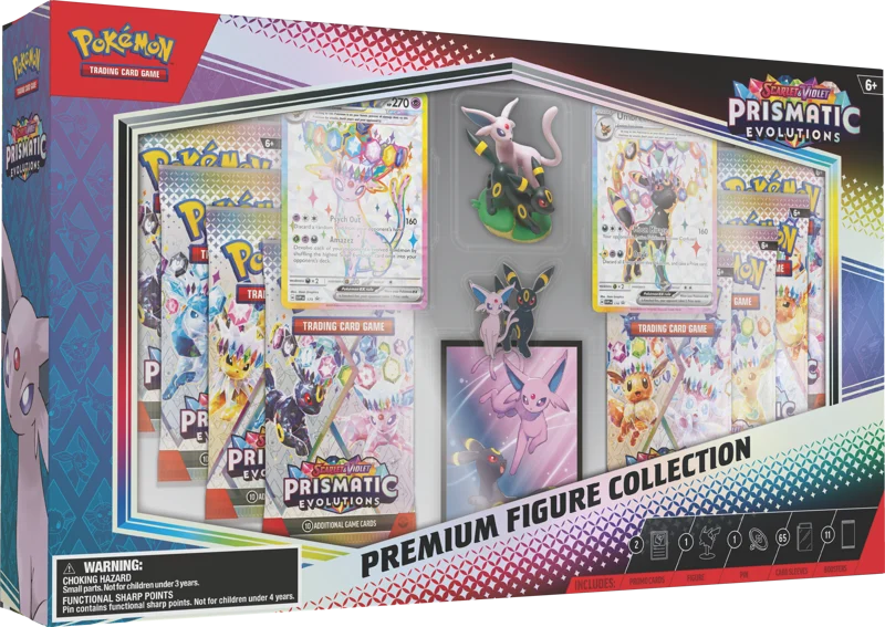 Pokemon Prismatic Evolutions Premium Figure Collection
