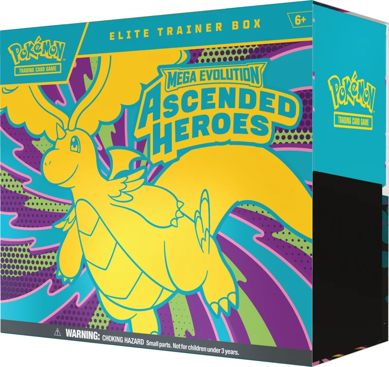 Pokemon Mega Evolution Ascended Heroes - Elite Trainer Box