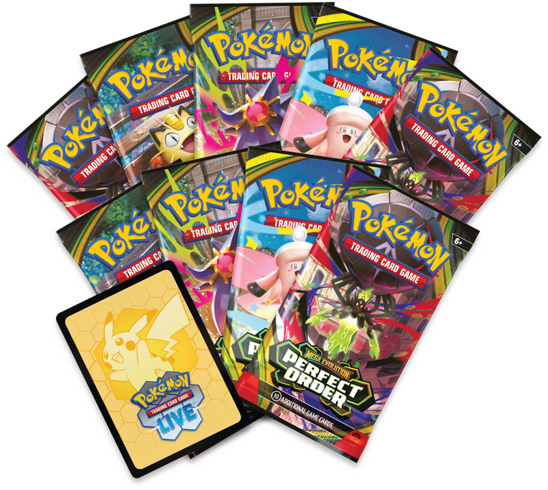 Pokemon Mega Evolution Perfect Order Elite Trainer Box