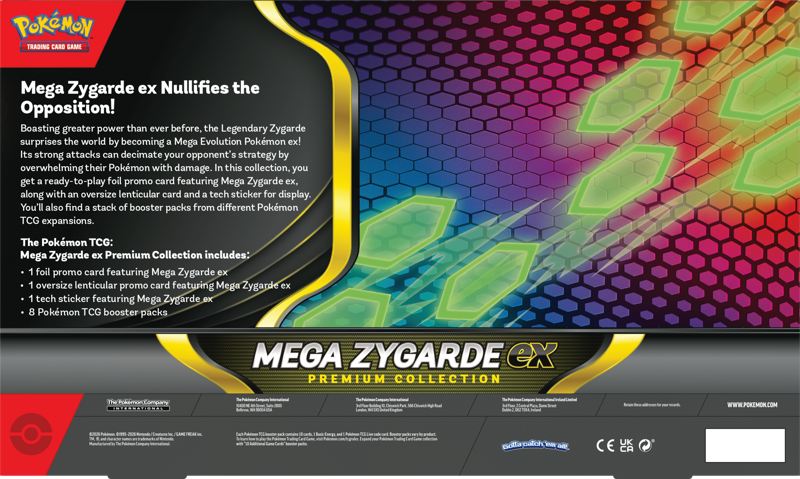 Pokemon Mega Zygarde EX Premium Collection