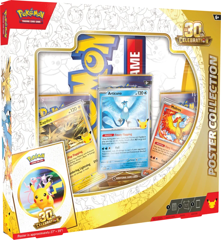 Pokemon 30th Celebration Poster Collection