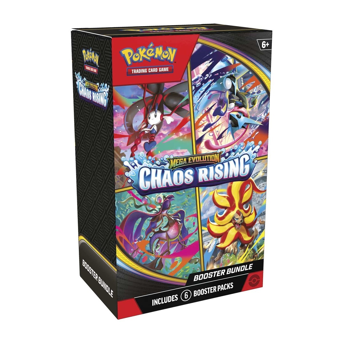 Mega Evolution-Chaos Rising Booster Bundle (6 Packs)