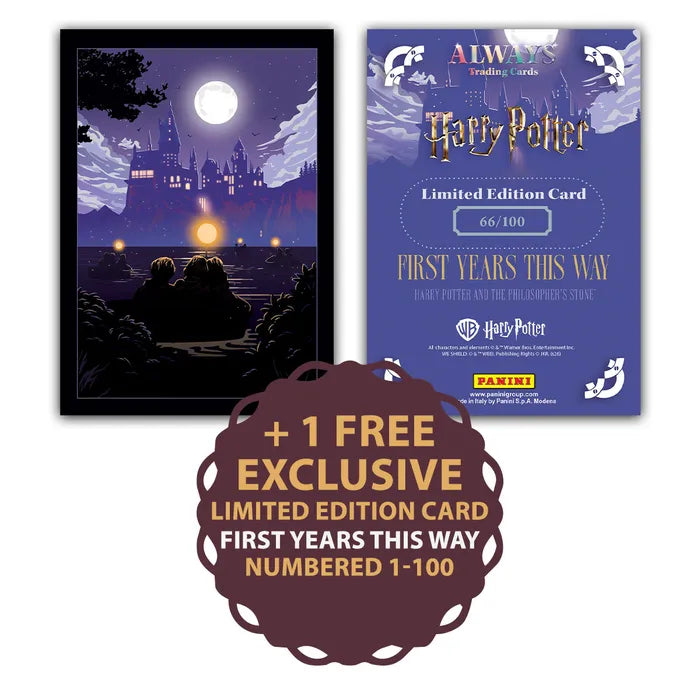 Harry Potter ALWAYS Trading Cards Treasure Box Wand Master Set + 1 EXCLUSIVE Card FREE